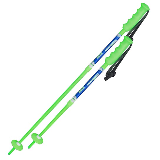 Komperdell, Kije narciarskie, Runningback Vario, zielony, 80-105 cm Komperdell