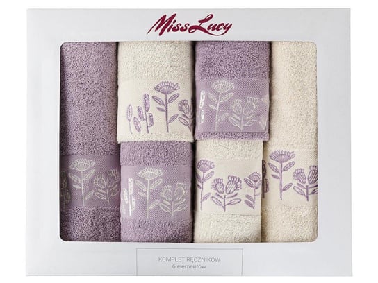 Komplet 6 ręczników Meadow Miss Lucy Inna marka