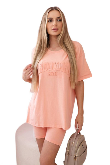 Komplet Brooklyn morelowy Kesi
