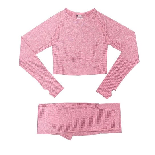 Komplet Damski Sportowy Spodnie I Bluzka 2-Częściowy S Jasny Różowy Inna marka