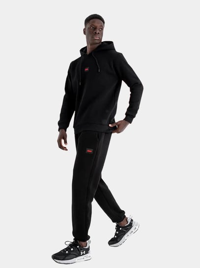 Komplet Dresowy Męski Czarny Jigga Wear Badge L Jigga Wear