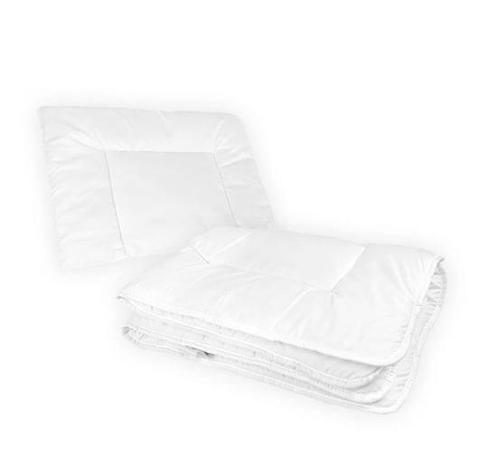 Komplet dziecięcy kołdra 90x120cm + poduszka 40x60cm - biały Oltex