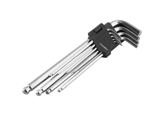 Komplet kluczy imbusowych extra długich 1.5-10.0mm 9szt Verkatto