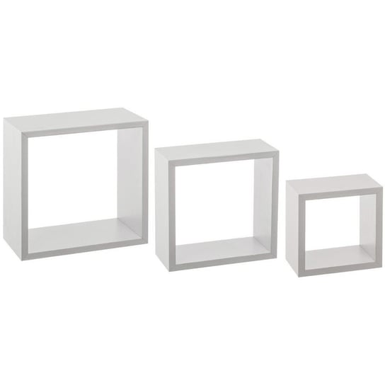 Komplet półek ściennych Cube S, 5FIVE, 3 elementy, biały 5five Simple Smart