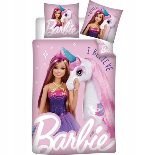 Komplet Pościeli Barbie 140 X 200 Aymax