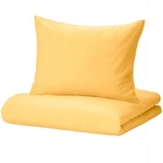 Komplet pościeli poszwa Luktjasmin żółty 140x200 IKEA Ikea