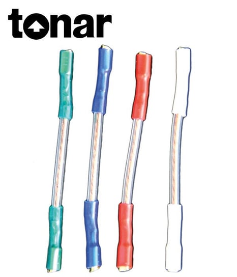 Komplet przewodów do wkładek marki Tonar – 4 sztuki TONAR