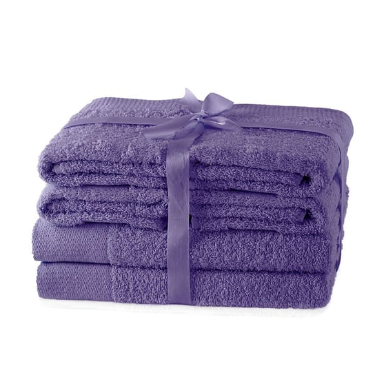 Komplet ręczników AMELIAHOME, fioletowy, 6 szt. AmeliaHome