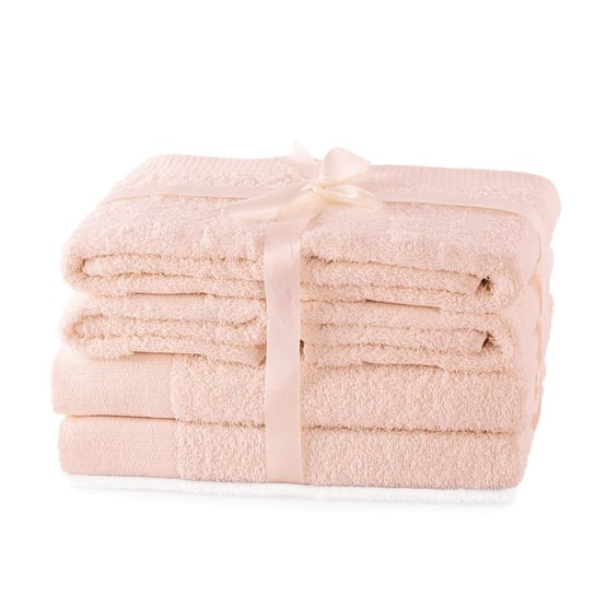 Komplet ręczników AMELIAHOME, różowy, 6 szt. AmeliaHome
