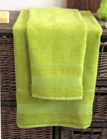Komplet ręczników, Bamboo Moreno, limonkowe, 2 szt. Darymex