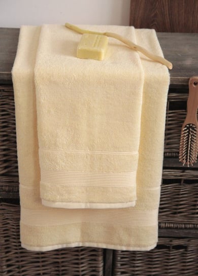 Komplet ręczników, Bamboo Moreno, waniliowe, 2 szt. Darymex