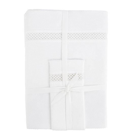 Komplet ręczników PASSION białych 100x150+50x100+30x50 cm GIPANOLAR Inna marka