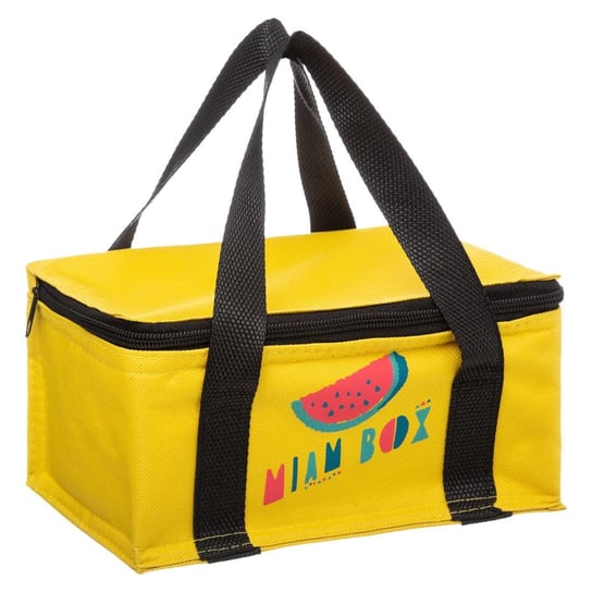 Komplet śniadaniowy: torba termiczna + lunchbox, kolor żółty 5five Simple Smart