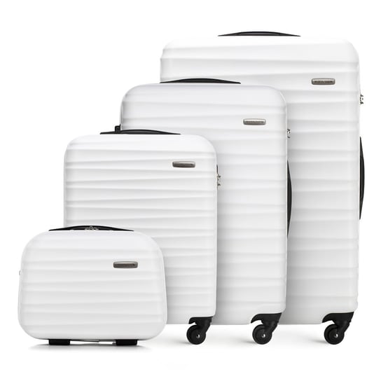 Komplet walizek z ABS-u z żebrowaniem 56-3A-31K-89 WITTCHEN