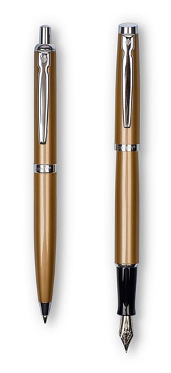 Komplet Zenith 60 Elegance - pióro wieczne + długopis - złoty Zenith