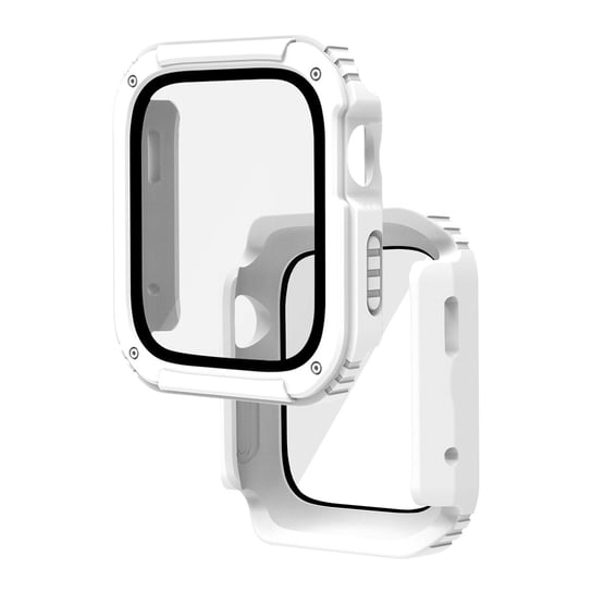 Kompletne zabezpieczenie ekranu ze szkła hartowanego Apple Watch 3 / 2 / 1, 42 mm białe Avizar