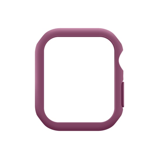 Kompletne zabezpieczenie ekranu ze szkła hartowanego do zegarka Apple Watch Series 8/7, 45 mm w kolorze bordowym Avizar