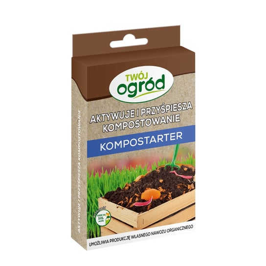 Kompostarter 100G - Ekologiczna Utylizacja Odpadów Twój ogród