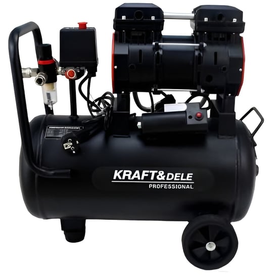 Kompresor bezolejowy kompaktowy i praktyczny 50L / 1500W - Kraft&Dele KRAFT&DELE
