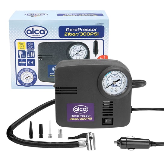 Kompresor samochodowy 12V 21BAR ALCA GERMANY - ALCA | Motoryzacja EMPIK