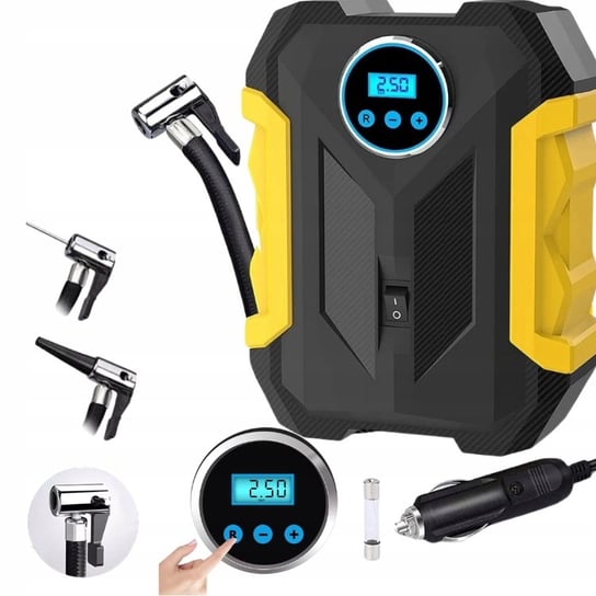 Kompresor Samochodowy 12V Sprężarka Pompka Elektryczna Do Pompowania Kół NETBUY