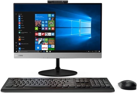 Komputer All-in-One LENOVO Essential V410z, i3-7100T, Int, 4 GB RAM, 21.5", 1 TB HDD, Windows 10 Pro Lenovo
