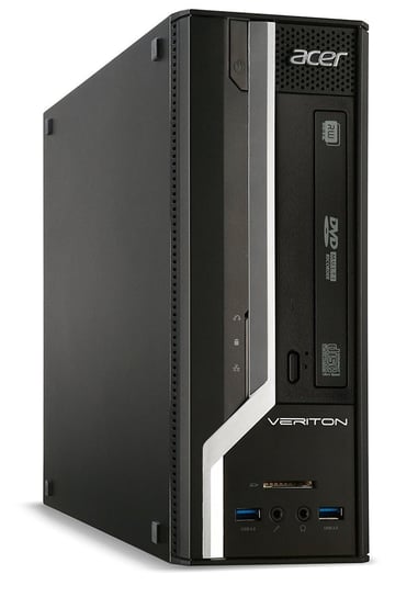 Komputer stacjonarny ACER Veriton X2611G SFF, G1610, 4 GB RAM, 500 GB SSD, Windows 10 Pro Intel