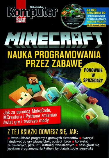 Komputer Świat Biblioteczka. MINECRAFT Nauka programowania przez zabawę Ringier Axel Springer Sp. z o.o.