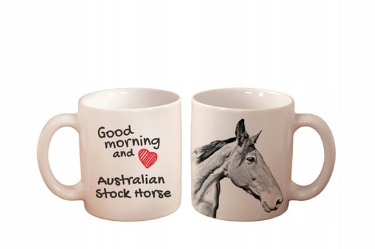 Koń Australian Stock Horse Kubek ceramiczny Inna marka