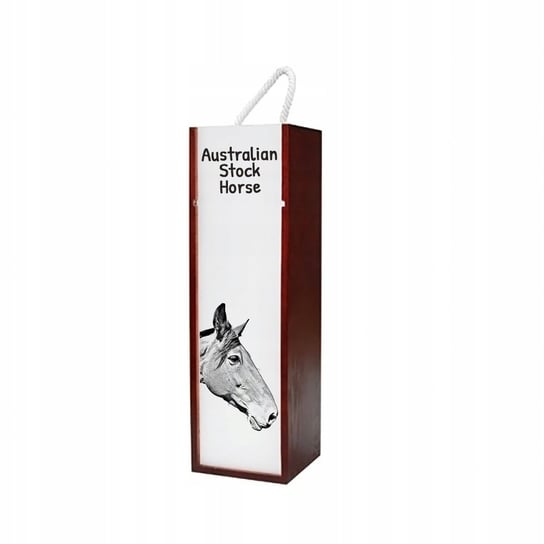 Koń Australian Stock Horse Pudełko na wino Inna marka