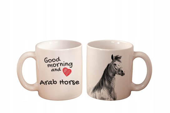 Koń czystej krwi arabskiej Kubek ceramiczny Inna marka