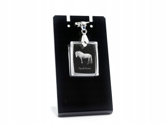 Koń fiordzki Kryształowy naszyjnik z koniem grawer Inna marka