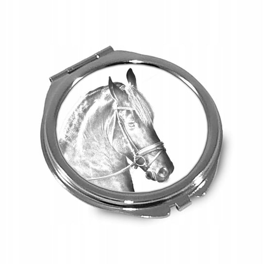 Koń fryzyjski Lusterko kieszonkowe składane Inna marka