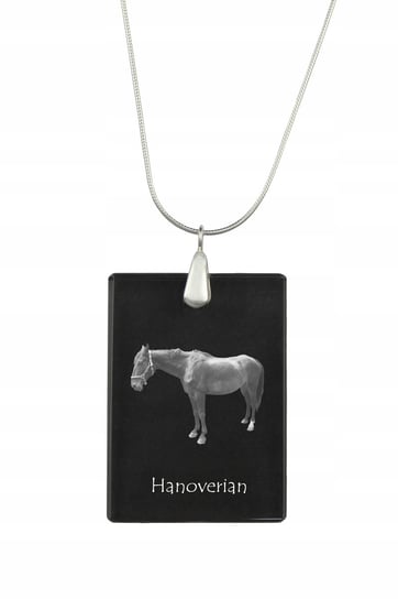 Koń hanowerski Kryształowy naszyjnik z koniem Inna marka
