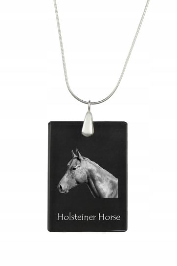 Koń holsztyński Kryształowy naszyjnik z koniem Inna marka