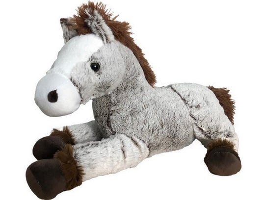 Koń przytulanka konik siwy z rudą grzywą pluszowa maskotka 50cm Mel-O-Desing