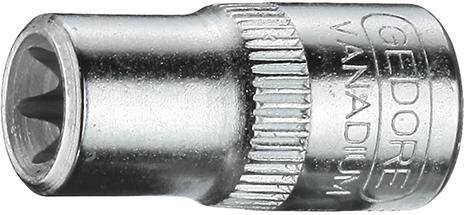 Konc.wymien.klucza nasad.1/4" do srub z lbem Torx 6x25mm GEDORE Inna marka