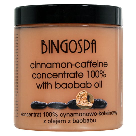 Koncentrat 100% cynamonowo-kofeinowy z olejem baobabu BINGOSPA BINGOSPA