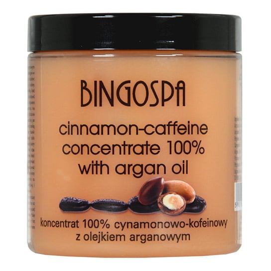 Koncentrat 100% cynamonowo-kofeinowy z olejkiem arganowym BINGOSPA BINGOSPA