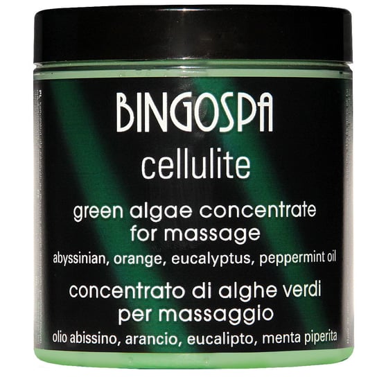 Koncentrat alg zielonych do masażu BINGOSPA cellulite BINGOSPA
