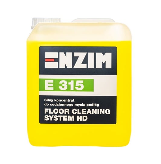 Koncentrat do codziennego mycia podłóg ENZIM E 315 Floor Cleaning System HD, 5 l Enzim