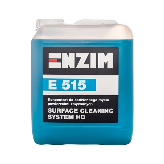 Koncentrat do codziennego mycia powierzchni zmywalnych ENZIM E 515 Surface Cleaning System HD, 5 l Enzim