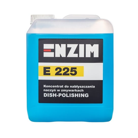Koncentrat do nabłyszczania naczyń w zmywarkach ENZIM E 225 Dish-Polishing, 5 l Enzim
