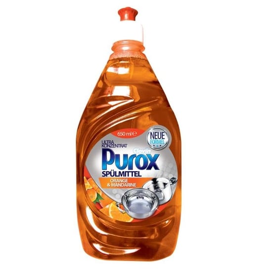 Koncentrat do naczyń CLOVIN Purox, Orange 650 ml Clovin