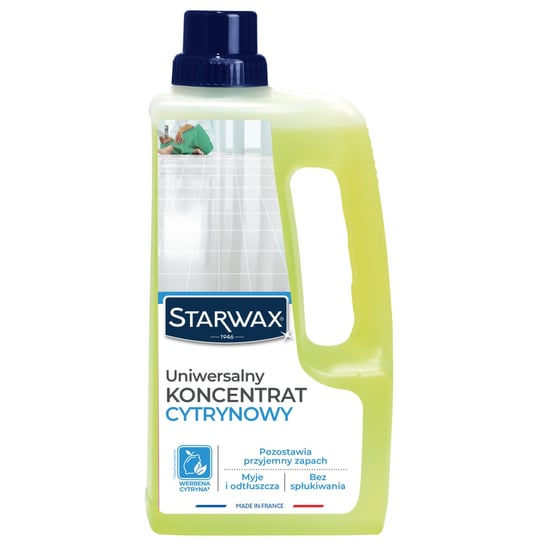 Koncentrat odświeżający do mycia werbena z cytryną Starwax, 1 l Starwax