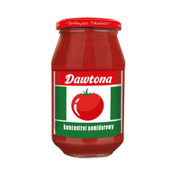 Koncentrat pomidorowy 30% pasteryzowany 550g Dawtona Dawtona