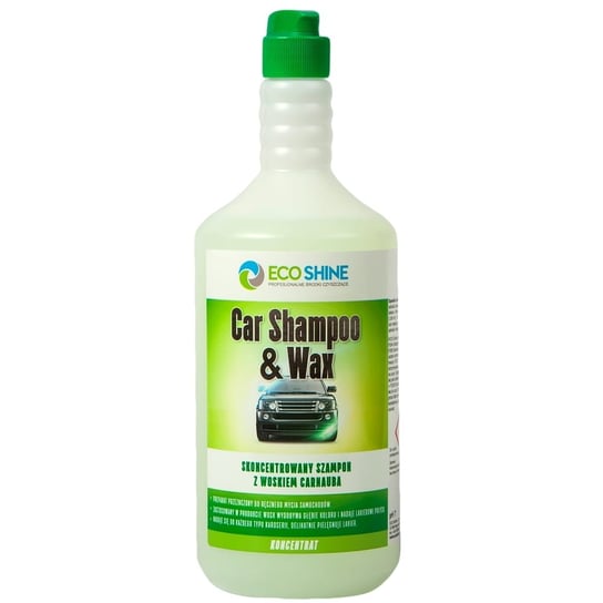 Koncentrat Szampon Z Woskiem Carnauba 1L Eco Shine Car Shampoo & Wax Do Nadwozia Eco Shine