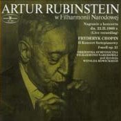 Koncert fortepianowy f-moll op. 21 Rubinstein Arthur