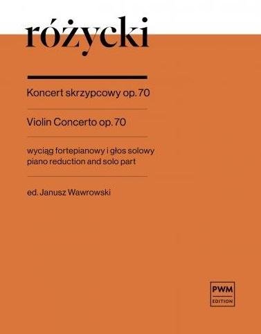 Koncert skrzypcowy op. 70 PWM Polskie Wydawnictwo Muzyczne