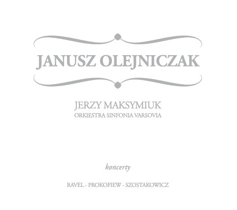 Koncerty Olejniczak Janusz